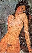Amedeo Modigliani Sitzender weiblicher Akt Germany oil painting artist